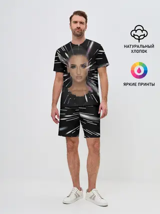 Мужской костюм с шортами / Ольга Бузова