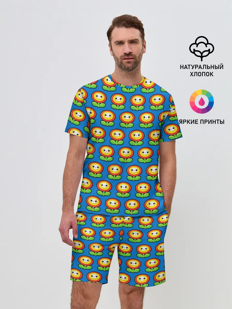 Мужской костюм с шортами / Super Mario