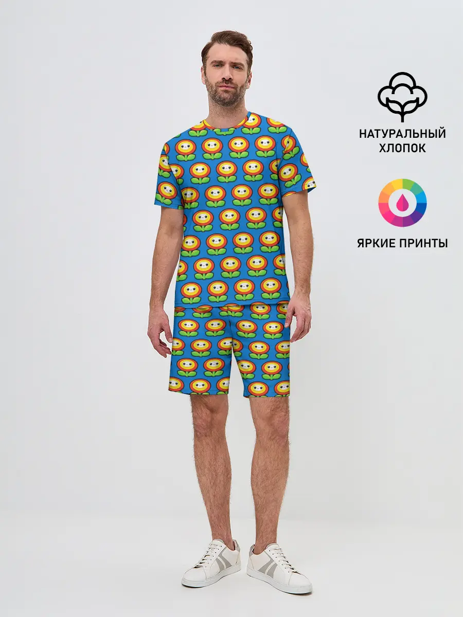 Мужской костюм с шортами / Super Mario