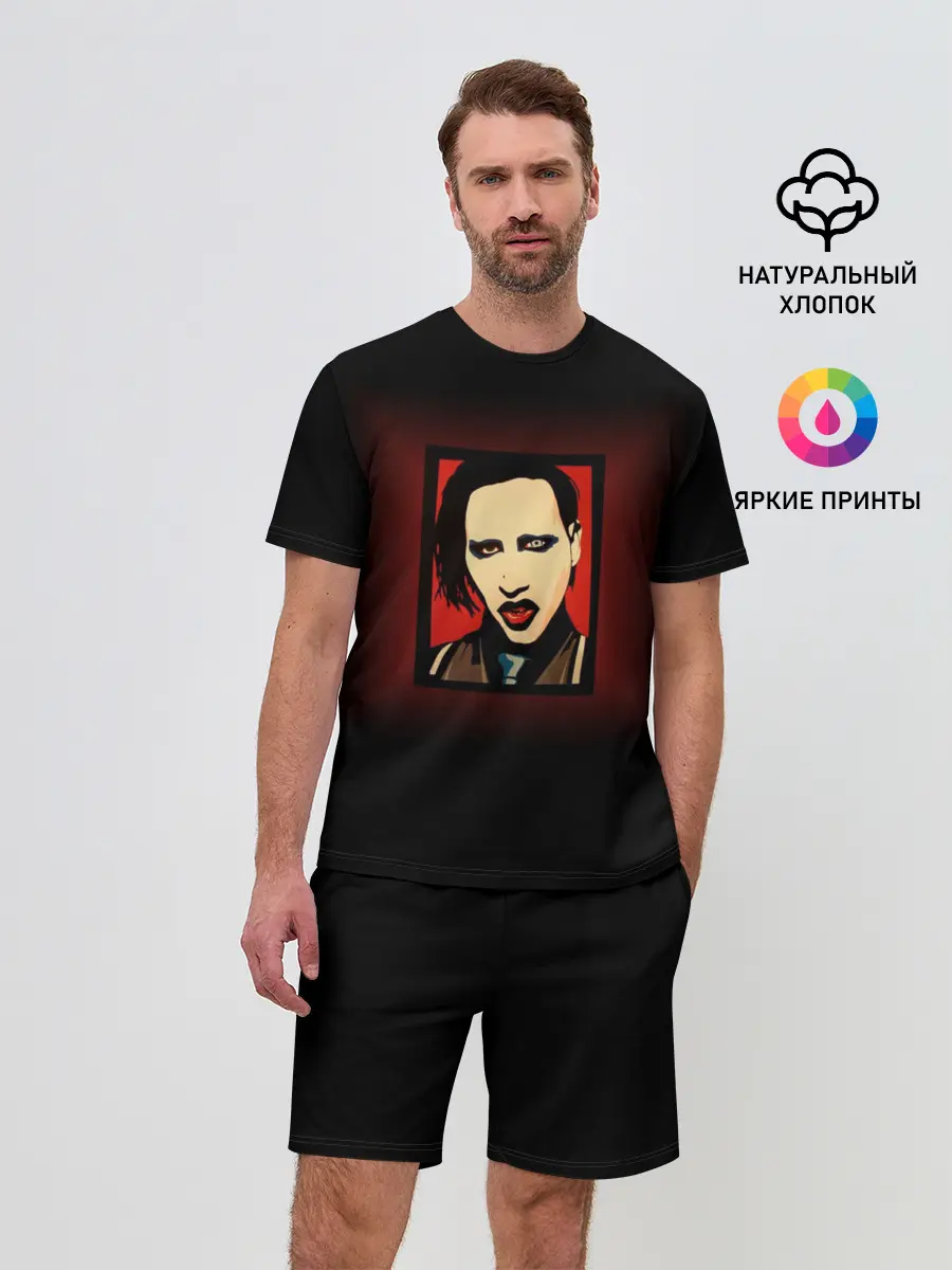 Мужской костюм с шортами / Marilyn Manson