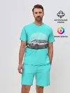 Мужской костюм с шортами / Хачироку АЕ86