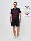 Мужской костюм с шортами / 3д Дракон