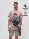 Мужской костюм с шортами / Роберт Паттинсон