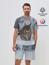 Мужской костюм с шортами / Рысь