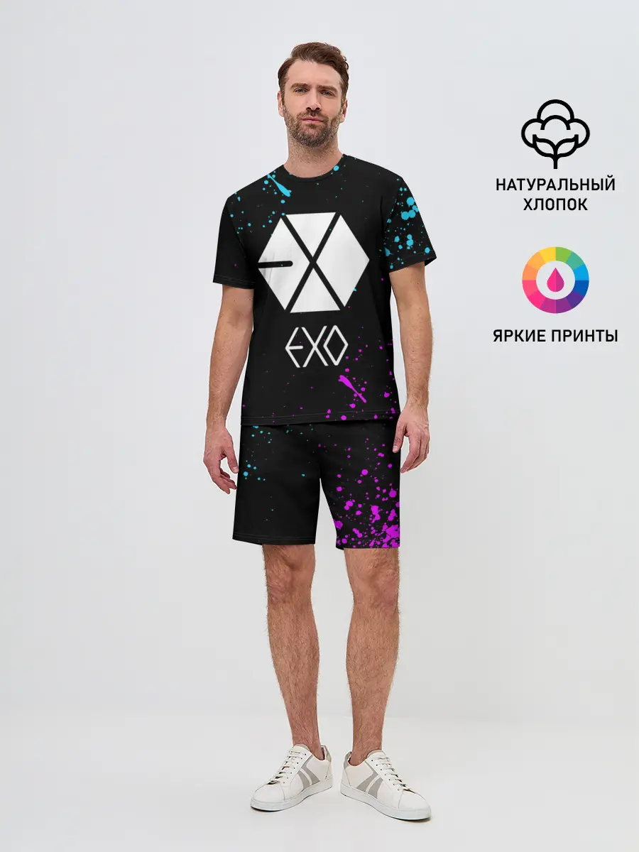 Мужской костюм с шортами / EXO BAND.