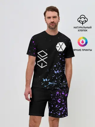 Мужской костюм с шортами / EXO BAND.