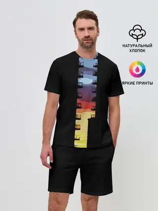 Мужской костюм с шортами / Балконы
