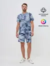 Мужской костюм с шортами / Текстура.