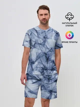 Мужской костюм с шортами / Текстура.