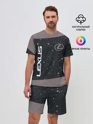 Мужской костюм с шортами / LEXUS / ЛЕКСУС
