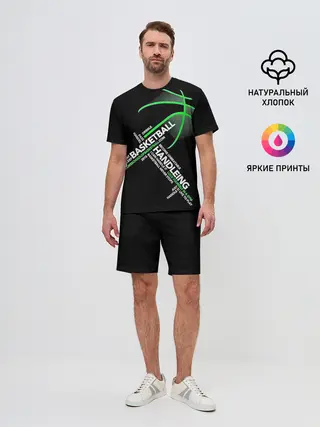 Мужской костюм с шортами / Basketball handlendinhg