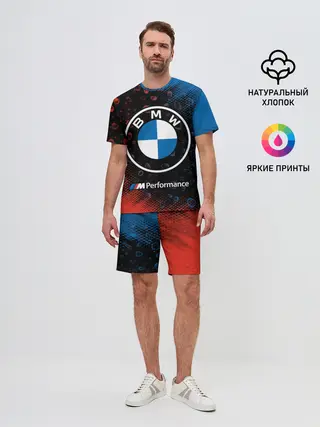 Мужской костюм с шортами / BMW / БМВ