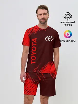 Мужской костюм с шортами / TOYOTA / ТОЙОТА