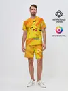 Мужской костюм с шортами / Pikachu Pika Pika