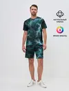 Мужской костюм с шортами / Молния
