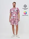 Мужской костюм с шортами / Розовое собрание