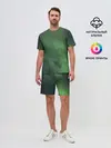 Мужской костюм с шортами / Абстракция