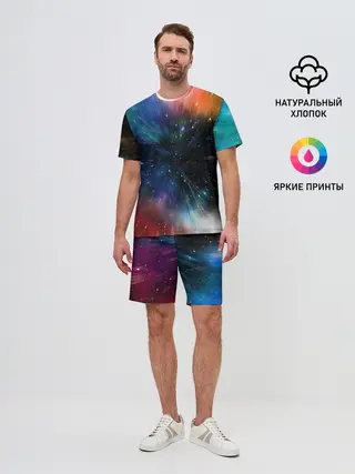 Мужской костюм с шортами / Fest