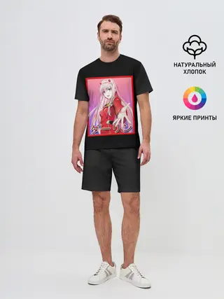 Мужской костюм с шортами / Zero Two give me hand
