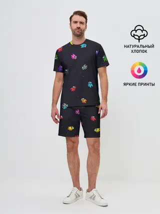 Мужской костюм с шортами / Among Us