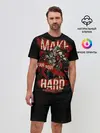 Мужской костюм с шортами / Сделай своё тело твёрдым