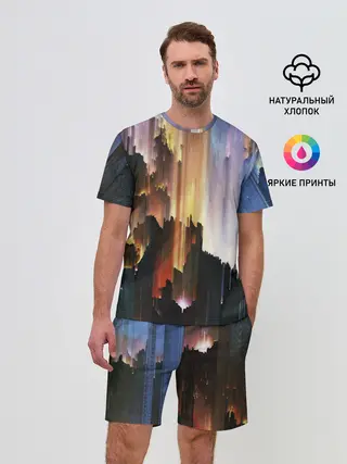 Мужской костюм с шортами / Space