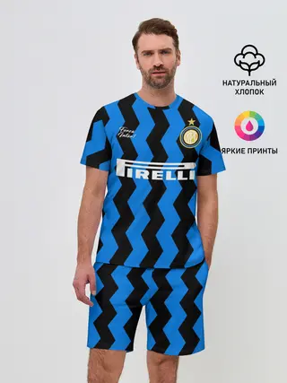 Мужской костюм с шортами / INTER домашняя 20/21