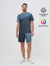 Мужской костюм с шортами / Дымчатый