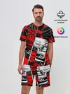 Мужской костюм с шортами / Автомобили
