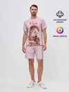 Мужской костюм с шортами / Genshin Impact
