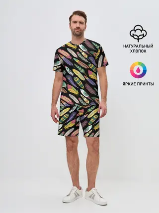Мужской костюм с шортами / Feathers 2022