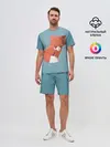 Мужской костюм с шортами / лиса
