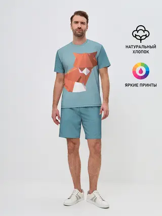 Мужской костюм с шортами / лиса