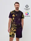 Мужской костюм с шортами / Geometry