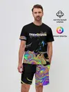 Мужской костюм с шортами / Rainbow Dream Team