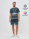 Мужской костюм с шортами / Свитер Merry Christmas