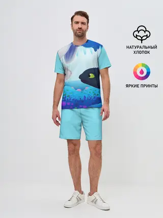 Мужской костюм с шортами / Приручить Дракона