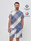 Мужской костюм с шортами / Шотландка | Scottish | Tartan