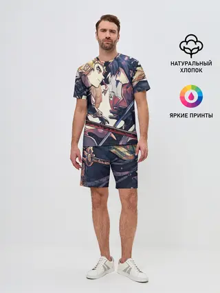 Мужской костюм с шортами / Два Клинка