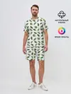 Мужской костюм с шортами / папоротник