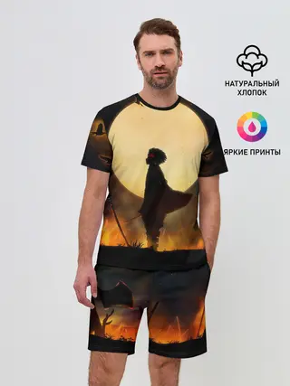 Мужской костюм с шортами / ТАНДЖИРО
