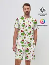 Мужской костюм с шортами / Гринч