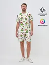 Мужской костюм с шортами / Гринч