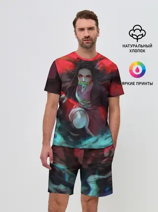 Мужской костюм с шортами / НЕЗУКО ИЗ КЛИНКА