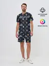 Мужской костюм с шортами / PlayBoy x Among Us monogram