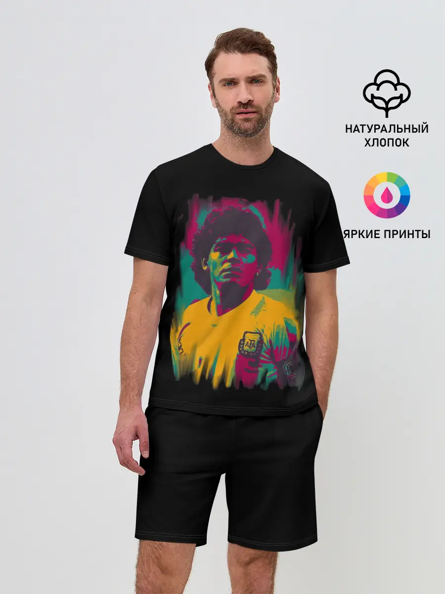 Мужской костюм с шортами / Diego Maradona