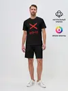 Мужской костюм с шортами / антикоронавирус