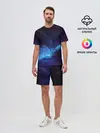 Мужской костюм с шортами / Космос