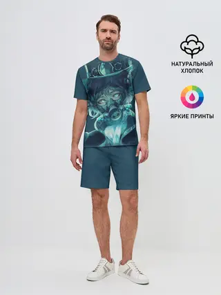 Мужской костюм с шортами / Маска. Аниме