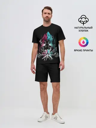 Мужской костюм с шортами / Аниме Жемчуг Дракона